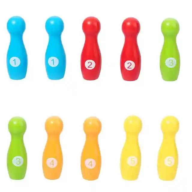 Juegos De Bolos De Madera Para Niños