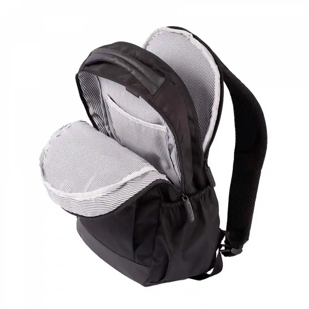 Morral Antares Negro Lugano 27x45x13cm