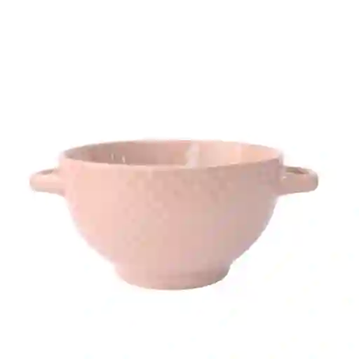 Bowl Tazón Cerámico Con Relieve Apto Microondas 550 Ml