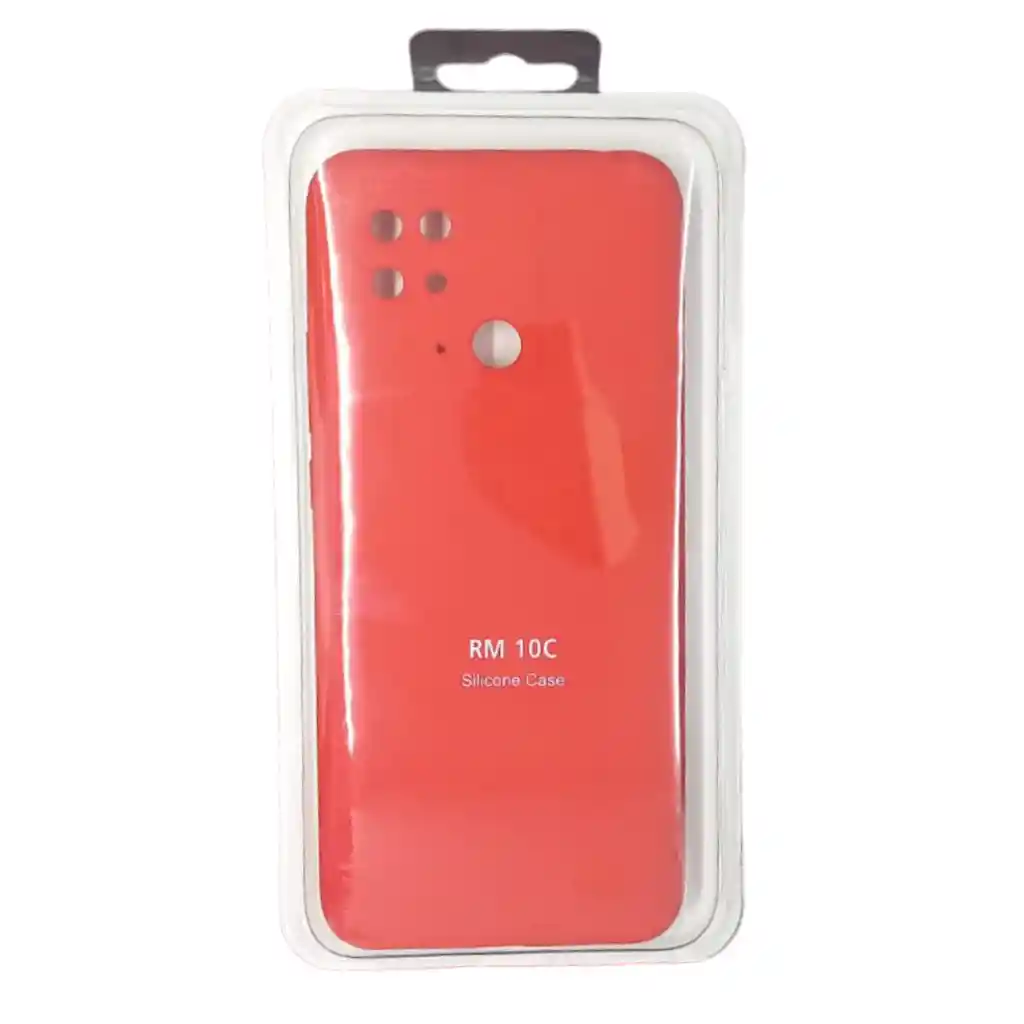 Forro Silicone Case Xiaomi Redmi 10 C - 10c Rojo