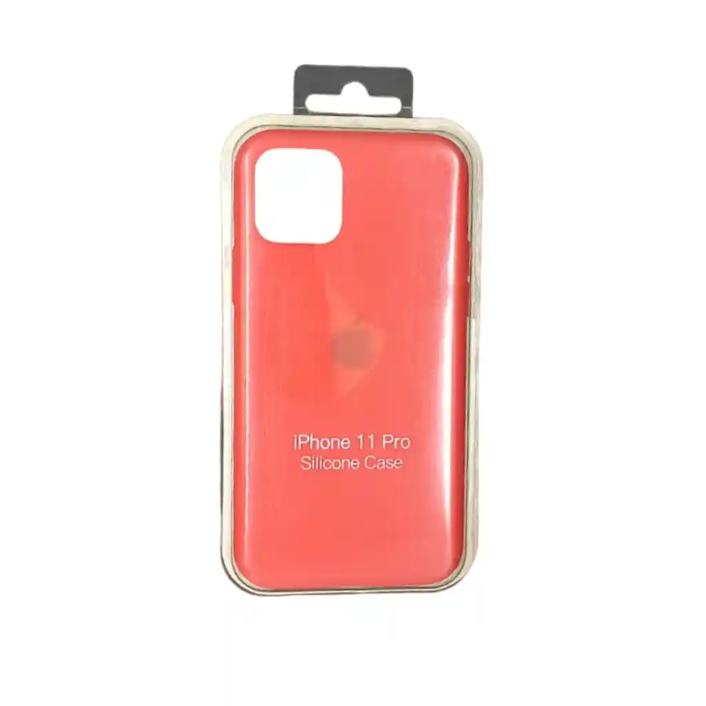 Forro Silicone Case Iphone 11 Pro Rojo