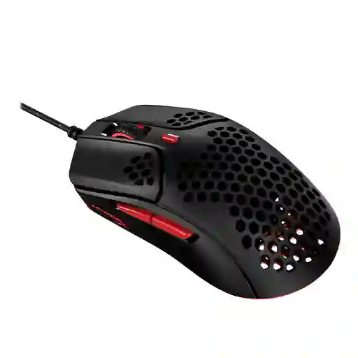 Hyperx Pulsefire Haste, Mouse Gamer Rgb 16000dpi, Negro/rojo