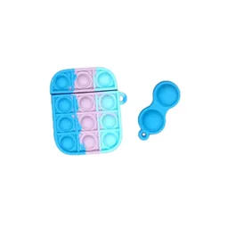 Pop It Funda De Silicona Airpods Azul