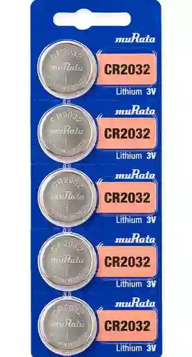 Pilas Baterías Murata ( Antes Sony ) Cr2032 Tamaño Botón 3 Voltios Paquete De 5 Unidades