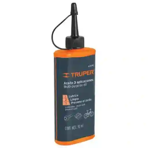 Aceite Lubricante Maquina 3 En 1 Multiusos 90 Ml 3oz Truper