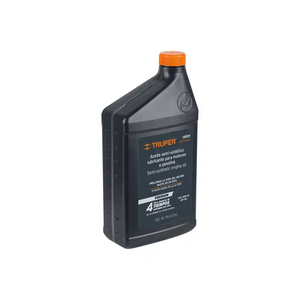 Aceite Semi-sintético Para Motor 4 Tiempos 473ml