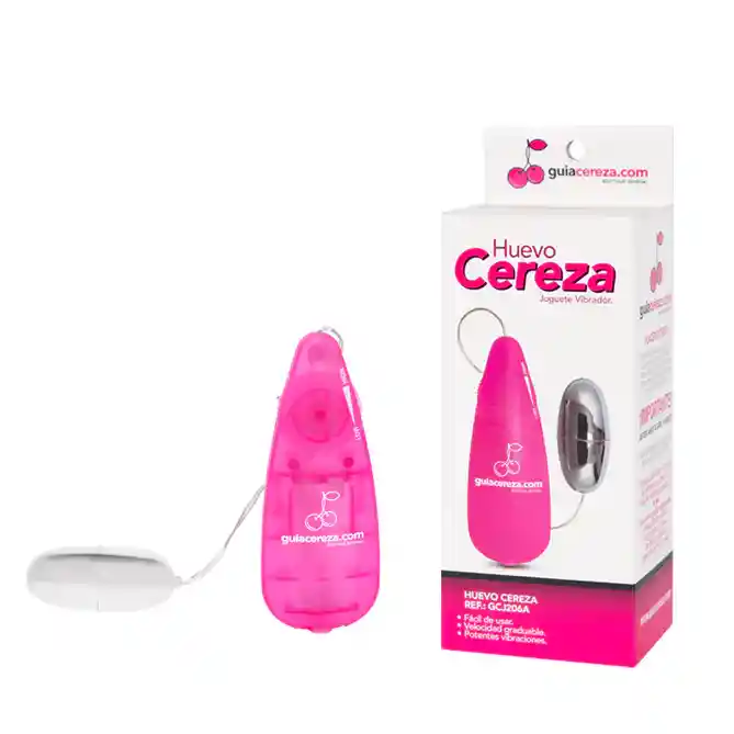 Huevo Vibrador Cereza