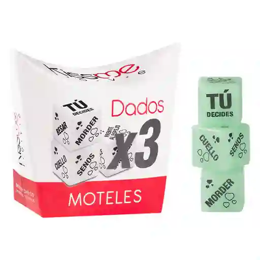 Dados Motel Luminosos X 3