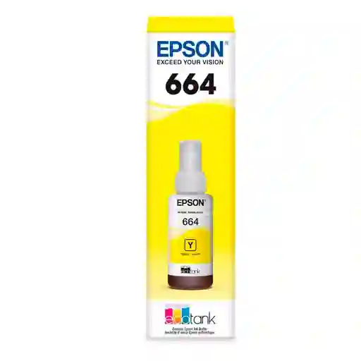 Tinta Amarilla 664 Para Impresora Epson