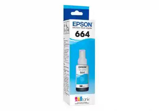Tinta Cian/azul 664 Para Impresora Epson