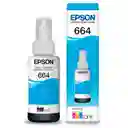 Tinta Cian/azul 664 Para Impresora Epson
