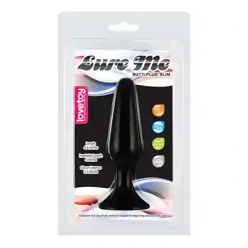 Lure Me Silicone Anal Plug S