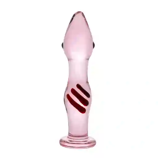 San Valentín Dildo De Vidrio