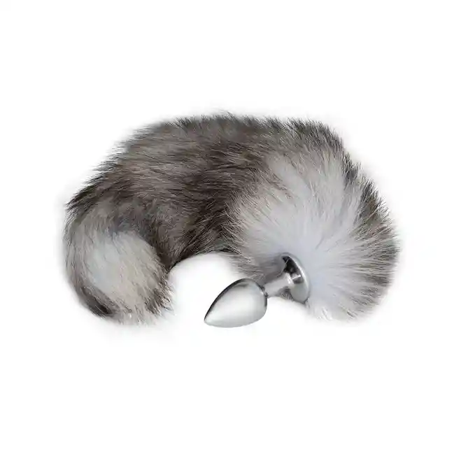 Gray And White Fox