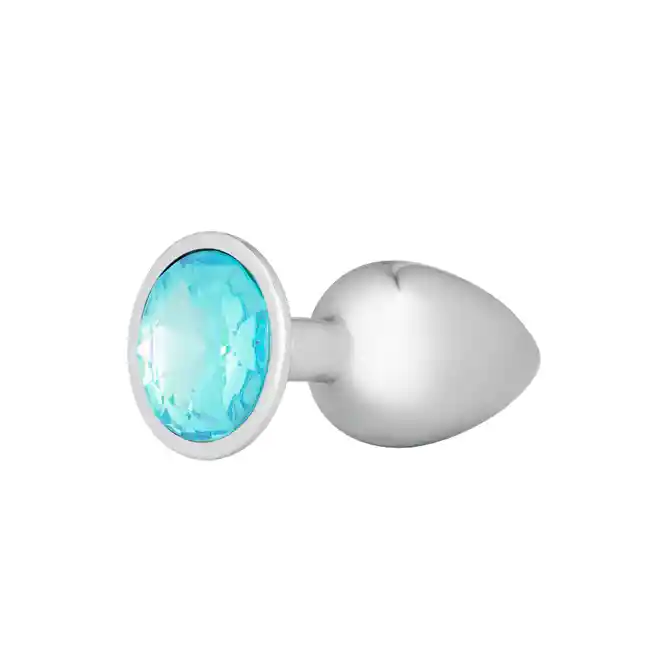 Light Blue Anal Plug Pequeño