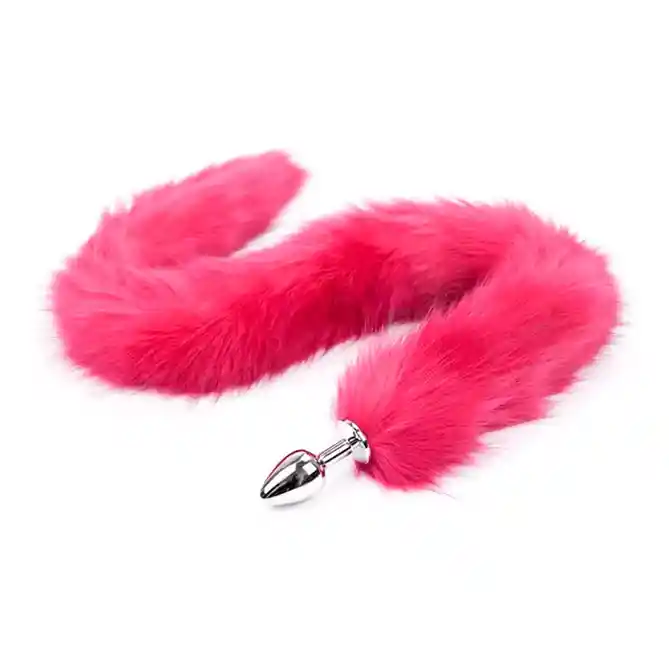 Fox Long Dark Pink