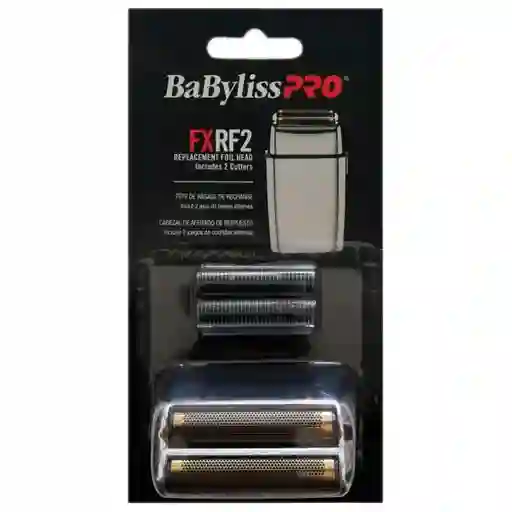 Repuesto Máquina Malla Cuchilla Shaver Babyliss Pro Foil Fx2 Plateado