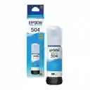 Tinta Cian/azul 504 Para Impresoras Epson