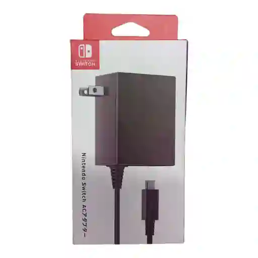 Cargador De Nintendo Switch Negro