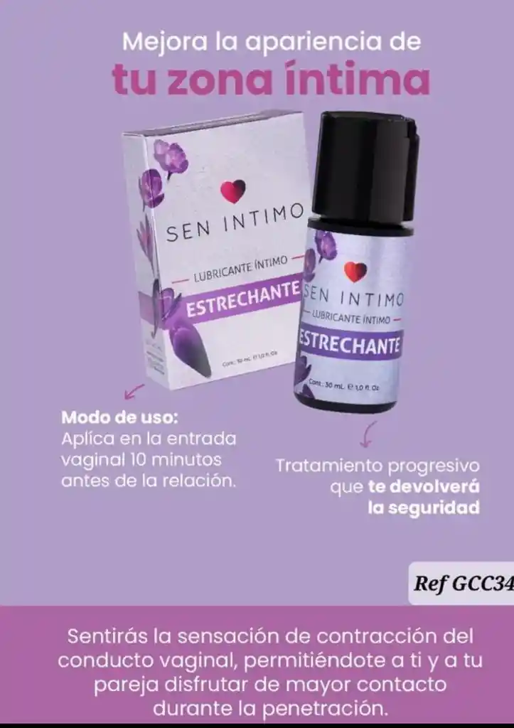 Lubricante Estrechante Sen Intimo