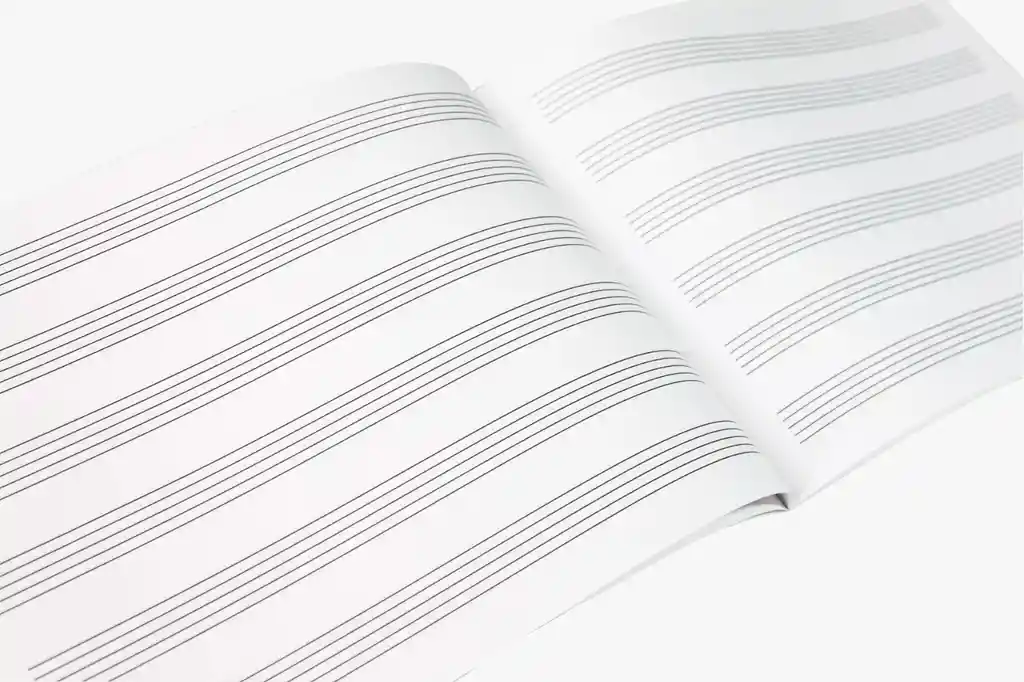 Cuaderno Musical Pentagramado