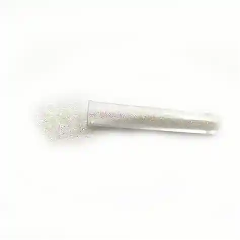Escarcha Tubo Color Blanco
