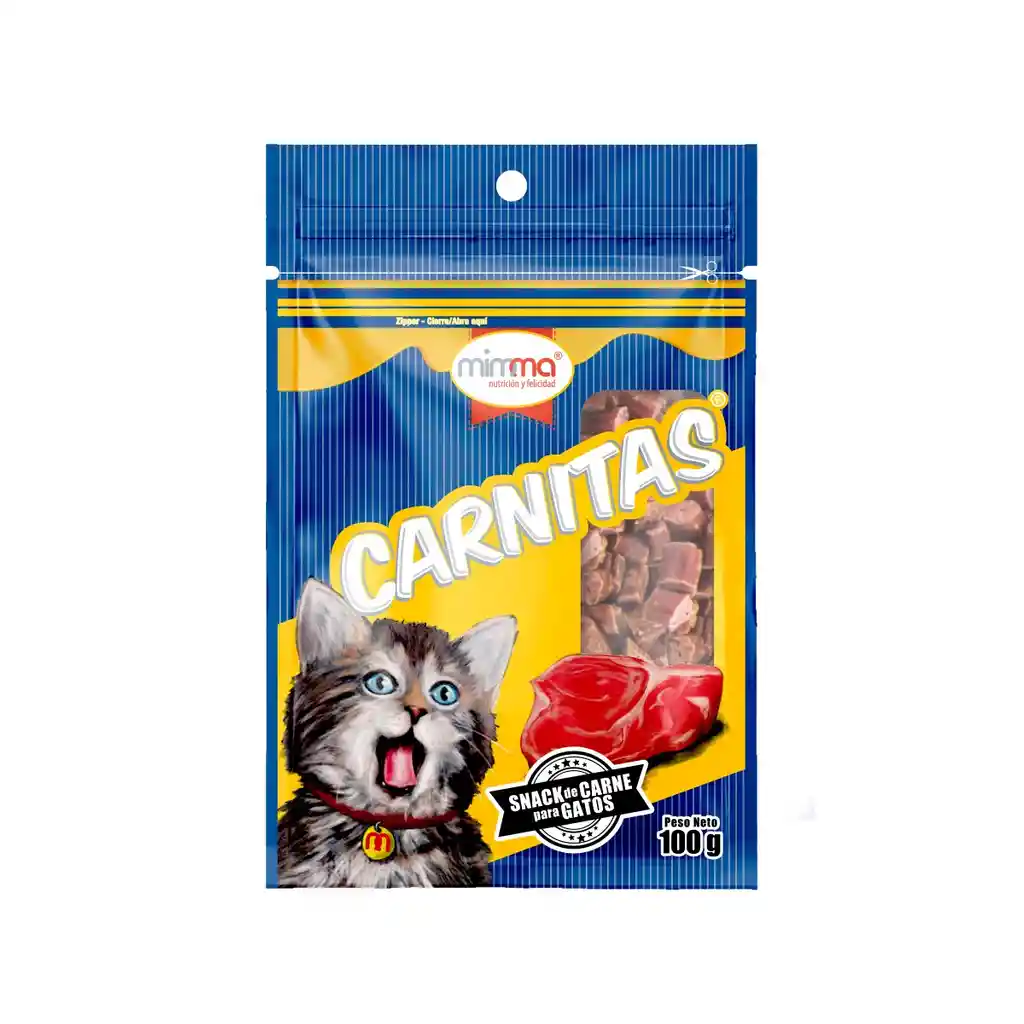 Snack Para Gato Carnitas 100gr