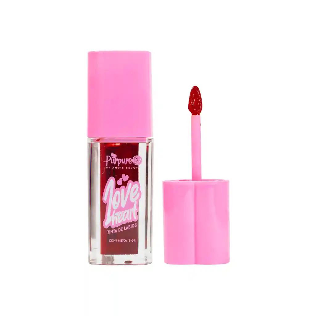 Tinta De Labios Love Heart Purpure