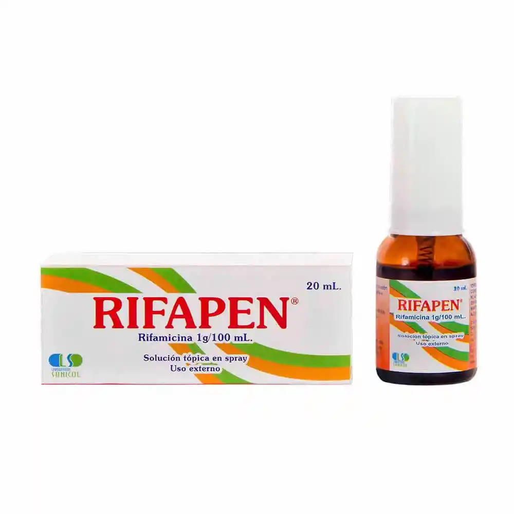 Rifapen 1% Spray Frasco 20 Ml