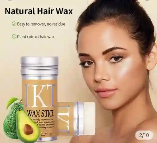 Barra De Cera Fijadora Para Cabello Dañado Ikt 75g En Cera Ikt Hair Wax Stick