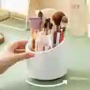 Organizador De Maquillaje Giratorio Multifuncional Con Tapa