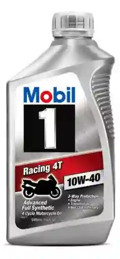 Aceite Mobil 1 Racing 10w40 Full Sintético X 3