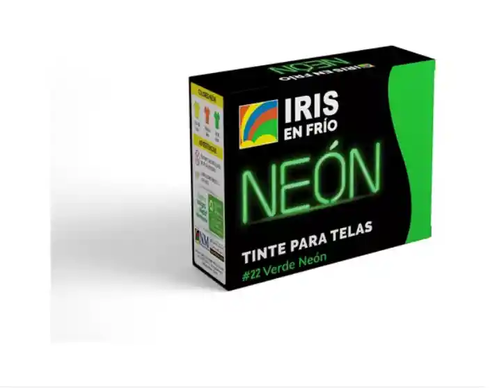 Tintura En Frio Iris Ropa Color Neon Verde