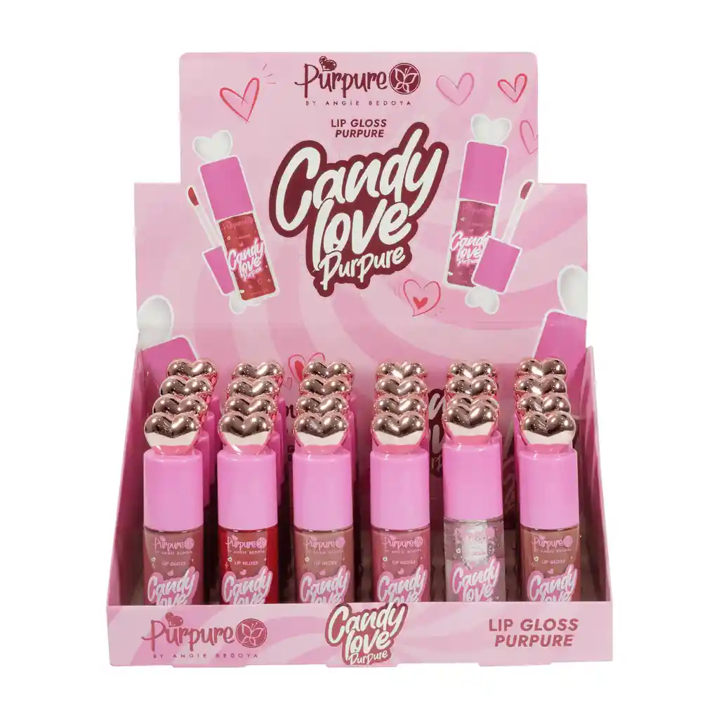 Lip Gloss Candy Love Purpure Tono 2