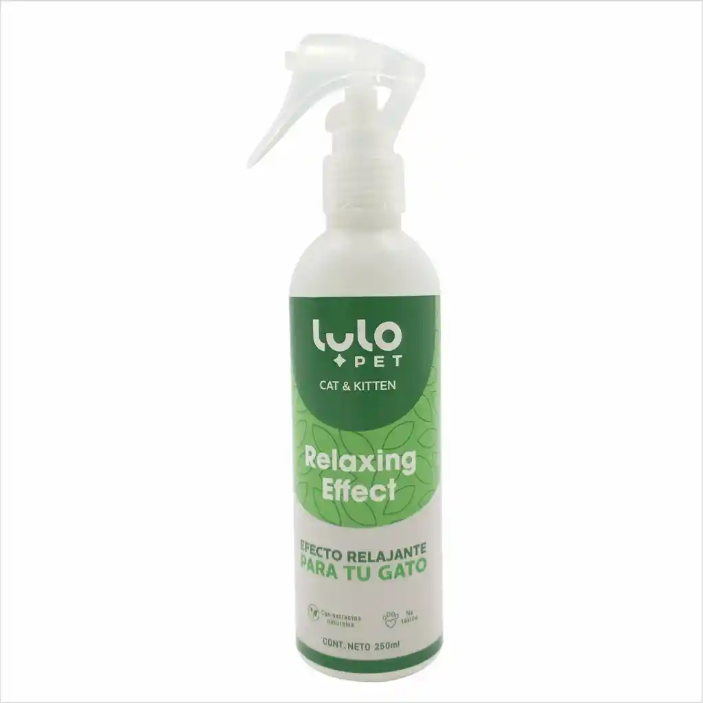 Ambientador Con Sensacion Relajante Lulo Pet Gatos 250 Ml