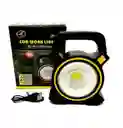 Linterna Recargable, Solar Y Puerto Usb / Linterna Solar Led Con Carga Usb