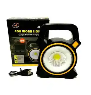 Linterna Recargable, Solar Y Puerto Usb / Linterna Solar Led Con Carga Usb