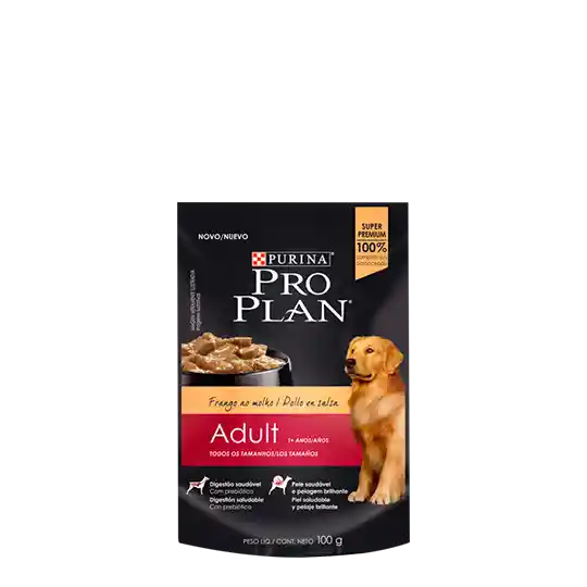 Proplan Comida Humeda Perro Pollo En Salsa