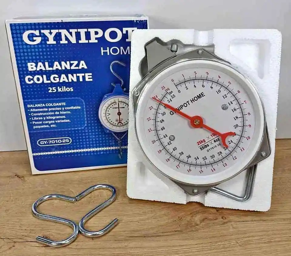 Balanza Colgante 25 Kg Gynipot Gy-7010-25