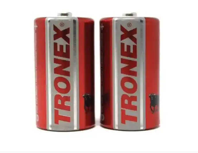 1 Par Pilas Tipo D Tronex Bulk Manganeso 1.5v R20 Icontec 1a