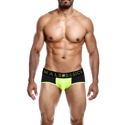 M+b Neon Brief Yellowlyellow