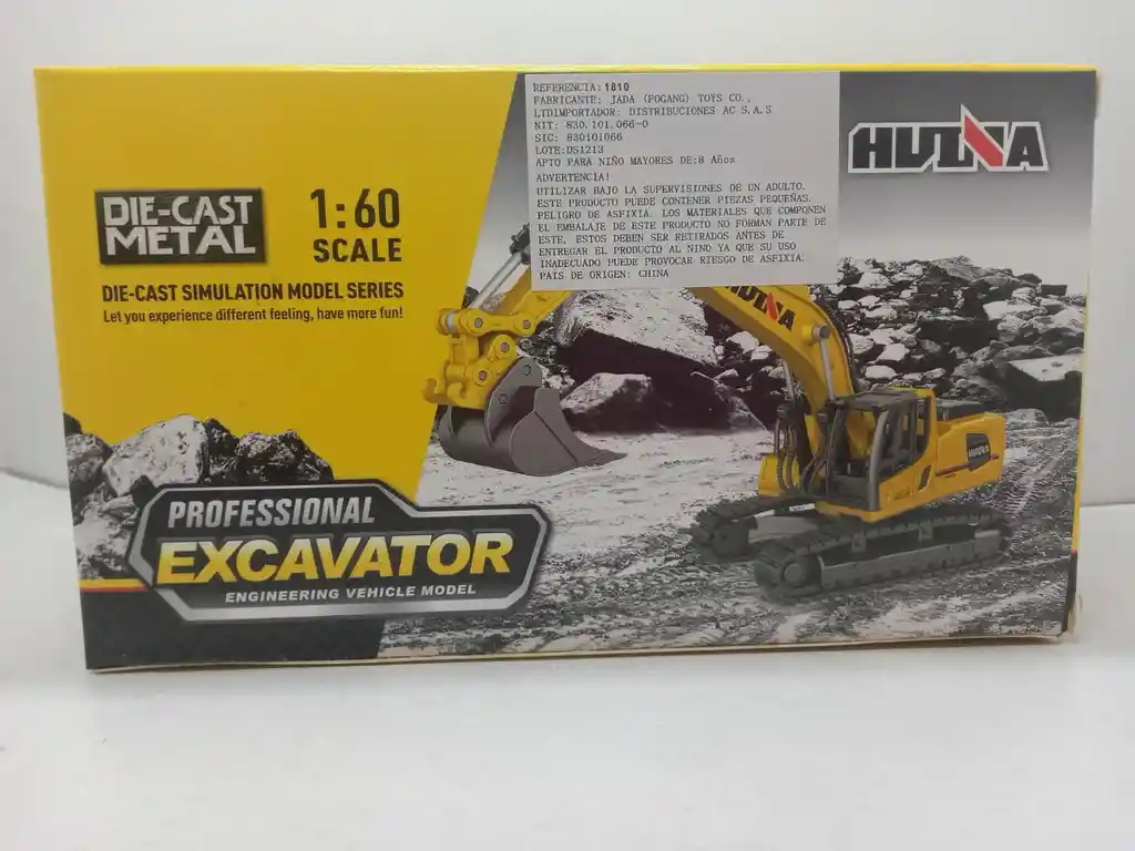 Maquinaria Retroexcabadora Excavator Escala 1/60