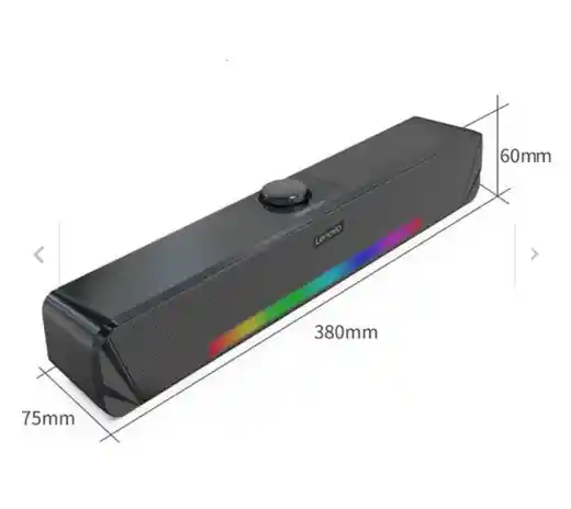 Lenovo Ts33 De Bluetooth 5.0 Rgb Speaker Audio 360 Home Tv Barra