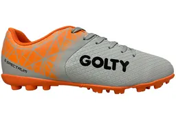 Zapatillas Golty Profesional Spectrum F5, Sintética/gris-naranja/talla-8
