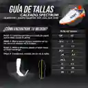 Zapatillas Golty Profesional Spectrum F5, Sintética/gris-naranja/talla-9.5