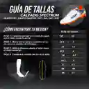 Zapatillas Golty Profesional Spectrum F5, Sintética/gris-naranja/talla-11