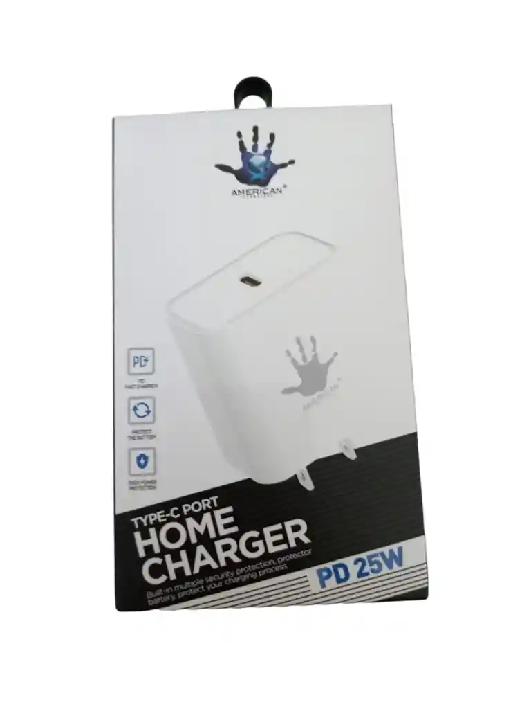 Cabezal Adaptador Tipo C De Viaje 25w Carga Rápida / Blanco