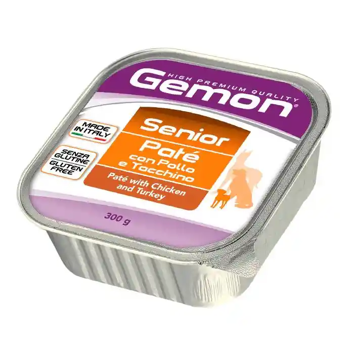 Lata Perro Gemon Senior 300g