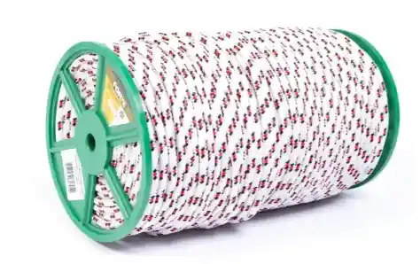 Cuerda Trenzada De Polipropileno Blanco De 6mm Venta X Metro