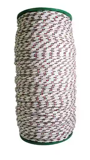 Cuerda Trenzada De Polipropileno Blanco De 6mm Venta X Metro